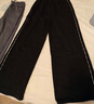 Semir森马【裤福袋】裤女肌理个性慵懒风女裤夏季显瘦裤子 H款【字母抽绳卫裤】-黑色 XL 实拍图