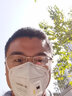 3MKN95防护口罩 防尘防雾霾防花粉 高透气防护 9502v＋口罩 25只环保装【眼镜人群优选】 实拍图