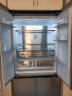 Midea美的冰箱60厘米超薄零嵌入式十字四开门冰箱大容量一级风冷无霜 超薄零嵌BCD-482WSGPZM(E)墨兰灰 晒单实拍图