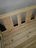 邦姌 婴儿床拼接实木男孩女孩儿童拼接床加宽带护栏多尺寸大床床边床 两面护栏 200*60*40 实拍图