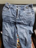 雷公馆 牛仔裤女新款宽松阔腿裤直筒高腰显瘦休闲百搭拖地长裤双腰裤 蓝色 29 实拍图