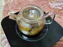 从简 侧把玻璃茶壶小号手工日式加厚耐高温家用可加热养生壶带过滤泡茶壶 玻璃小壶H21透明 实拍图