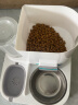 疯狂的主人猫咪自动喂食器饮水机一体猫碗猫食盆狗吃饭喝水猫粮机 实拍图