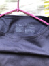 无印良品（MUJI）女式凉感防紫外线罩衫T恤防晒衣服女款夏季夏日 BB2PBA4S 烟熏紫色 L （165/88A） 晒单实拍图