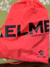 卡尔美（KELME）束口袋抽绳双肩背包足球鞋袋收纳袋健身运动足球包 荧光红 大号(35cm*45cm) 实拍图