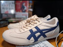 Onitsuka Tiger鬼塚虎男女鞋舒适透气帆布鞋复古运动休闲鞋MACHU RACER 米白色 38 实拍图