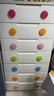 爱丽思（IRIS）儿童收纳衣柜子免安装床头柜储物柜儿童玩具五斗柜婴儿宝宝衣柜丝 7层【面宽73cm】密闭款 实拍图