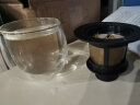 芬伦德国进口finum芬伦保温耐热茶水杯带过滤办公室杯 玻璃 带茶滤200ml 424673 实拍图