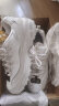 斯凯奇（Skechers）女鞋2024春季新款小白鞋十周年钻石款熊猫鞋厚底老爹鞋运动休闲鞋 白色/银色-WSL 37 晒单实拍图