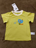 巴拉巴拉婴儿t恤宝宝打底衫女童上衣男短袖夏季全棉可爱 黄绿41113 80 实拍图