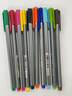 施德楼（STAEDTLER）彩色针管笔 草图笔 水笔 中性笔 334勾线笔 0.3mm彩笔 手账纤维笔 彩色绘图笔 10色组合 实拍图