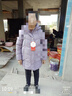 坦博尔羽绒服女中长款带帽宽松舒适保暖妈妈款外套510560D 香融紫 165  实拍图