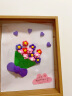 极度空间 干花相框立体中空永生花植物标本框生日礼物画框摆台装饰10寸 实拍图