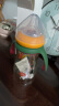日康（rikang）奶瓶 宝宝吸管奶瓶 PPSU宽口奶瓶鸭嘴杯270ml N1047 暖心黄 实拍图