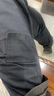 恋泽芯工作服裤子直筒宽松耐磨长裤棉质休闲工装裤男电焊工劳保裤子啊 棉四兜（军绿+藏蓝）两条装 175适合【125-155斤】 实拍图