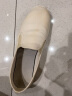 无印良品（MUJI）男女通用 轻量 棉质懒式平底鞋 无性别 男款女款 EIA07A2S 原色 260mm /42码（2.0） 晒单实拍图