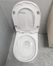 九牧王洁具 JOMOOWO马桶家用虹吸式大冲力防臭座便器静音大管道小户型 白小户型58cm尺寸小户型 300mm 实拍图