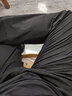 真维斯（Jeanswest）王一博代言休闲裤男春夏季新款宽松直筒商务舒适棉弹百搭裤子男 黑色 40 码(3尺) 实拍图