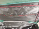 袋鼠（KANGAROO） 大尺寸行李箱男大容量学生皮箱减震万向轮密码箱女拉杆箱旅行箱 墨绿色【升级加厚款】 32寸【可装棉被】 实拍图