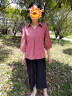 俞兆林中老年女装夏季新款套装女中年妇女雪纺老年人衣服两件套妈妈夏装 FT256 豆沙色（上衣+黑色裤子） 2XL（100-120斤） 实拍图
