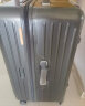 美旅箱包美旅果冻箱深仓箱双排飞机轮行李箱拉杆箱BB5 炭灰色 24英寸 实拍图