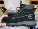 森馬（Senma）高帮马丁靴系带时尚加绒保暖工装靴男靴 M619313602 幻影黑 41码 实拍图