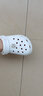 卡骆驰（crocs）洞洞鞋 新款男鞋女鞋贝雅涉水凉鞋情侣沙滩鞋一脚穿休闲鞋凉拖鞋 全白色-贝雅-店长精选 43-44 (280mm) 实拍图