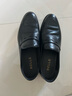 百丽男鞋通勤商务皮鞋春秋季牛皮套脚乐福鞋休闲皮鞋A0632AM2【预售】 黑色 41 (255mm) 实拍图