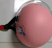 格术儿童头盔电动车3c认证成人头盔新国标A类四季通用冬季摩托车半盔可爱卡通电瓶车安全头帽3-6-12岁 【儿童推荐】卡通3C头盔粉兔 实拍图