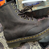马丁（DR.MARTENS）1460英伦男女夏季美拉德疯马皮棕色女工装风马丁靴 深棕色 38 实拍图