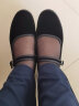回力老北京布鞋女护士鞋软底酒店工作鞋上班服务员黑色布鞋防滑单鞋 (黑色-坡跟款) 39 晒单实拍图