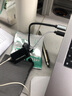 CABLE CREATION一绳Type-C转耳机麦克风声卡外置转换器线免驱动USB-C转耳麦转接头笔记本电脑连接音响耳机音频线 黑色-铝壳【type-c转声卡】 实拍图