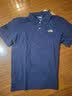 北面（The North Face）POLO衫男短袖26春夏新款户外徒步运动服时尚舒适休闲翻领T恤8FZV 8K2/山巅蓝 XL /180/108A 实拍图