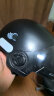 皇驰 头盔 电动车头盔新国标3C认证摩托车电瓶车安全头盔帽男女四季通用 升级云朵白 实拍图