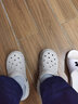 Jeep吉普新款溯溪鞋男夏季拖鞋透气舒适时尚百搭外穿沙滩包头洞洞鞋 浅灰 38-39 实拍图
