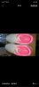 特步女鞋运动鞋女板鞋2024年夏季新款休闲鞋皮面低帮滑板鞋女士小白鞋 白粉红 37 实拍图