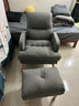 梵右电脑椅学生学习靠背椅子可躺老板人体工学椅懒人沙发椅书房办公椅 浅灰色加厚款+脚踏【普通款】 实拍图