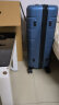 小米旅行箱万向轮拉杆箱大容量行李箱男女密码箱24英寸蓝色 实拍图