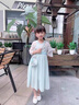 酷乐羊汉服女童连衣裙子2025夏季新款古装儿童超仙襦裙中国风夏装童装潮 粉色(1090)+挎包 130 实拍图