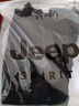 JEEP SPIRIT吉普卫衣男秋冬季上衣男士卫衣圆领打底衫男装 黑色 XL 实拍图