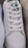 特步情侣板鞋休闲舒适滑板鞋小白鞋983218319266 白绿-男 40码  实拍图