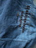 真维斯（JEANSWEST）夹克男2025秋季亲肤透气刺绣时尚百搭男士牛仔夹克外套蓝色2XL 实拍图