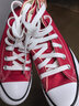 匡威（Converse）CONVERSE匡威 All Star男女经典美拉德高帮帆布鞋圣诞红色101013 101013/红色 36 实拍图
