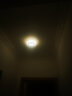 格鹏（GEPENG） 网红过道灯走廊灯进门入户玄关阳台现代简约方形led吸顶灯具 20cm 圆形 黑色款（暖光） 实拍图