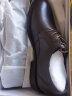 红蜻蜓舒适商务休闲时尚系带皮鞋男士正装德比婚鞋 WTA73762 棕色 41 实拍图