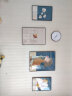 【销量过万】好久不见 现代简约北欧风格客厅装饰画沙发背景墙创意玄关装饰画组合挂画大气轻奢壁画 遐想女孩(含挂钟) 中组合(建议2.5-3米墙面)乌木黑金属框 实拍图