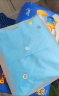 惠寻 京东自有品牌 儿童卡通雨衣 带书包位雨披 蓝色机器人XXL码 实拍图