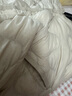 雅鹿羽绒内胆短款内搭轻薄款羽绒服女宽松冬季保暖外套 米白-2308款 160（建议110斤以内） 实拍图