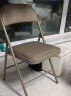 华恺之星椅子折叠椅电脑椅子办公家用会议培训座椅子靠背椅子ZY25驼色 实拍图