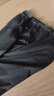探路者户外徒步运动裤子男式防泼水弹力透气直筒裤2024年春夏新款 黑色-男款-TAMMBM81748 XL 晒单实拍图